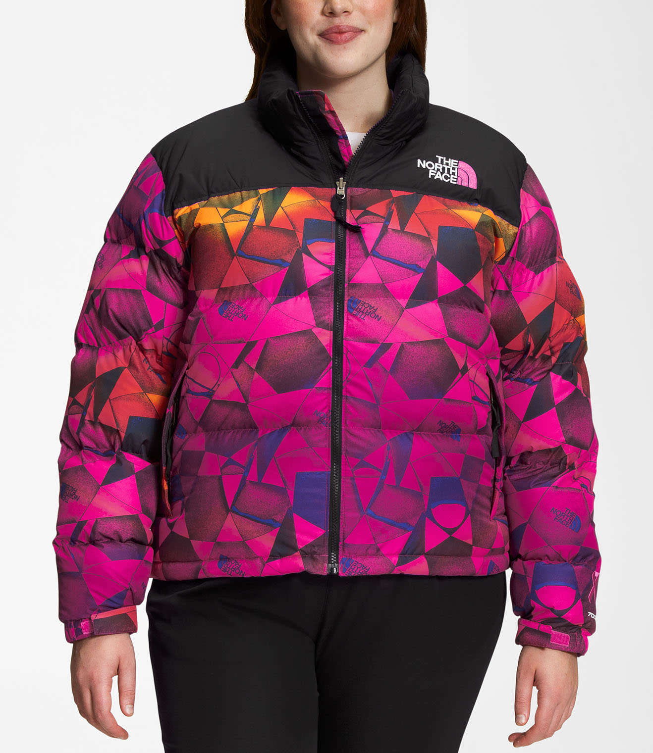 THE NORTH FACE WOMEN OSITO FLEECE FULL ZIP JACKET MR. on sale PINK size XXL